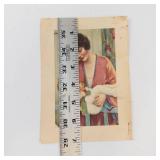 Vintage Illustrated Mother and Child Print