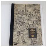 Vintage National Geographic Society Atlas Folio World Map Book