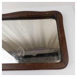 Vintage Framed Mirror - Repair Needed