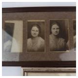 Woodedge Framed Map of France & Portrait Collage (Lot of 2)