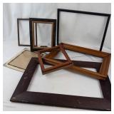 Mixed Lot of Vintage Picture Frames