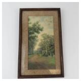 Vintage Framed Landscape Wall Art
