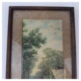 Vintage Framed Landscape Wall Art