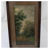 Vintage Framed Landscape Wall Art