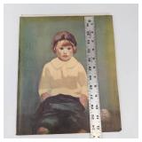 George Benjamin Luks Boy With Baseball Art Print