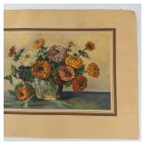 Floral Still Life Print Unframed