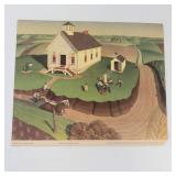 Grant Wood Arbor Day Art Print