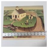 Grant Wood Arbor Day Art Print