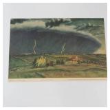 John Steuart Curry Line Storm Print
