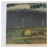 John Steuart Curry Line Storm Print