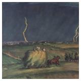 John Steuart Curry Line Storm Print
