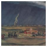 John Steuart Curry Line Storm Print