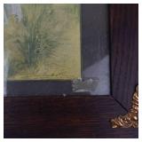 Framed Signed Art Print of Woman in Field