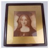 Henry Wolf a Madonna Framed Print