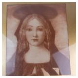Henry Wolf a Madonna Framed Print