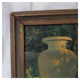 Maxfield Parrish Garden of Allah Framed Print With Broken Glass