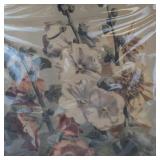 Vintage Large Framed Floral Print