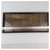 Vintage Framed Deer Wildlife Print Wall Art