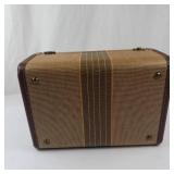 Vintage Hard-Sided Train Case With Lock - No Key