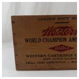 Western Cartridge Company Wooden Ammo Crates (Lot of 2)
