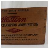 Western Cartridge Company Wooden Ammo Crates (Lot of 2)