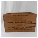 Western Cartridge Company Wooden Ammo Crates (Lot of 2)