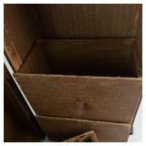 Vintage Doll Travel Trunk With Inserts