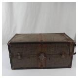Vintage Doll Travel Trunk With Inserts