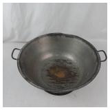 Vintage Vented Metal Bread Bowl