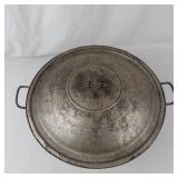 Vintage Vented Metal Bread Bowl