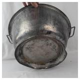 Vintage Vented Metal Bread Bowl