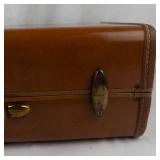 Vintage Samsonite Brown Travel Case - No Key