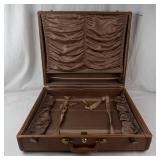 Vintage Samsonite Brown Travel Case - No Key