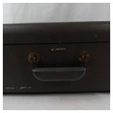 Vintage Monarch Luggage Hard-Sided Suitcase - No Key
