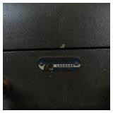 Vintage Monarch Luggage Hard-Sided Suitcase - No Key