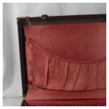 Vintage Monarch Luggage Hard-Sided Suitcase - No Key