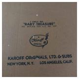 Karoff Originals Baby Treasure Baby Memory Book Set in Blue Display Box