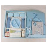 Karoff Originals Baby Treasure Baby Memory Book Set in Blue Display Box