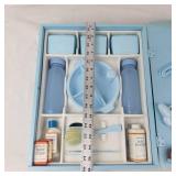 Karoff Originals Baby Treasure Baby Memory Book Set in Blue Display Box