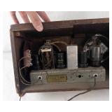 Vintage Automatic Radio Model 613x Wooden Tube Radio