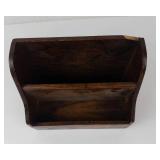 Vintage Wooden Desktop Organizer Shelf