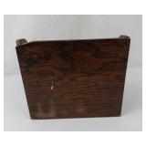 Vintage Wooden Desktop Organizer Shelf