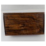 Vintage Wooden Desktop Organizer Shelf