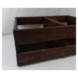 Vintage Wooden Divided Organizer Tray