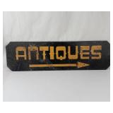 Antiques Directional Sign