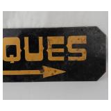 Antiques Directional Sign