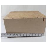 Vintage Metal Index Card File Cabinet With Tabs