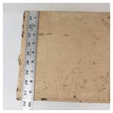 Vintage Metal Index Card File Cabinet With Tabs