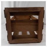 Red Rooster Wooden Produce Crate a. Levy & J. Zentner Co.