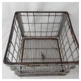 Vintage Wire Storage Basket Pair (Lot of 2)